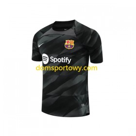 Koszulka FC Barcelona Bramkarska Wyjazdowe Koszulki Piłkarskie 2023-2024 Krótki Rękaw